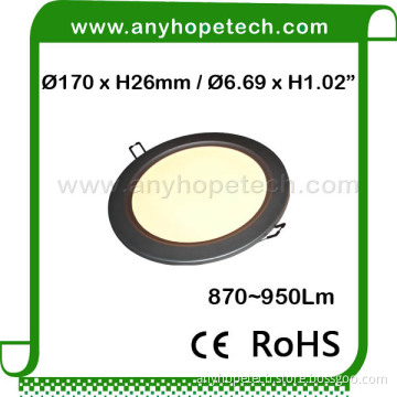 2 years warranty new design diameter 170mm 14W high ceiling lighting